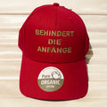 BEHINDERT DIE ANFÄNGE (CAP STICH) - Organic Baseball Cap