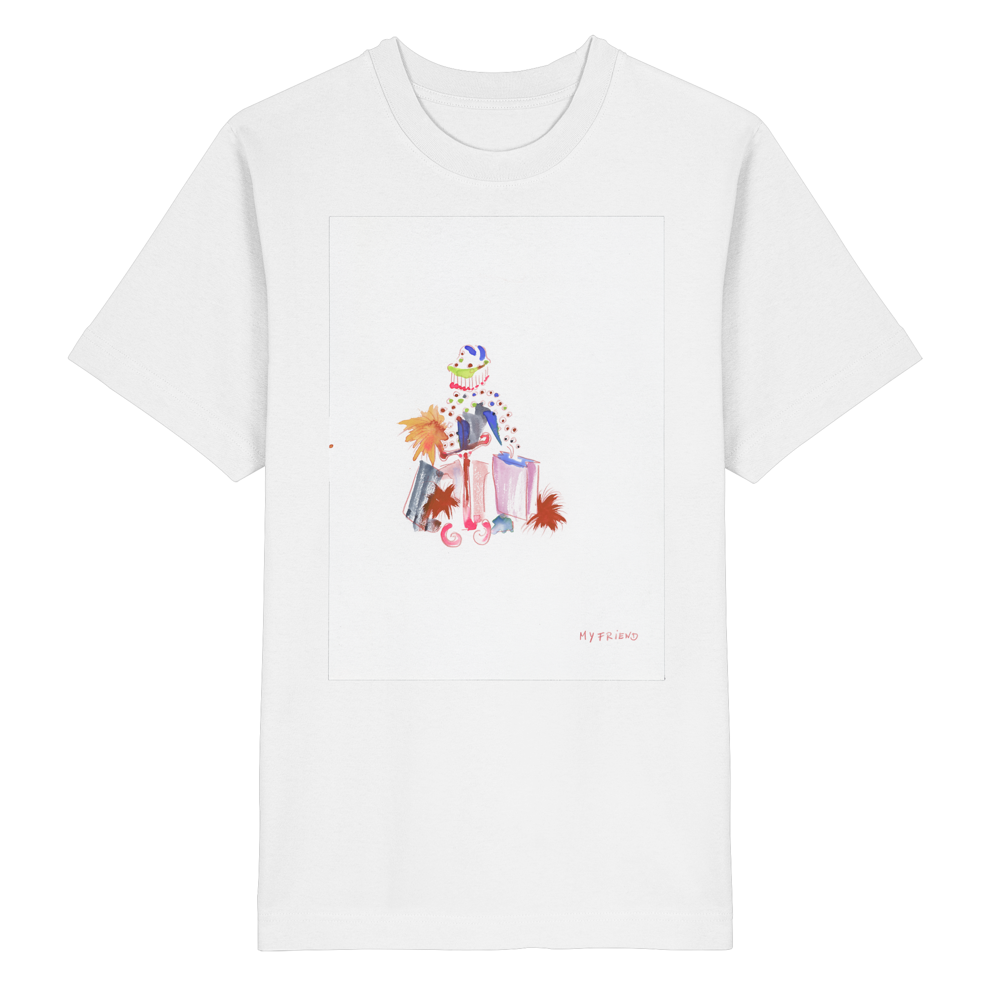 MY FRIEND - Heavy Oversized Organic Shirt